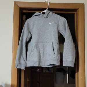 Nike Kids Heather Gray Hoodie